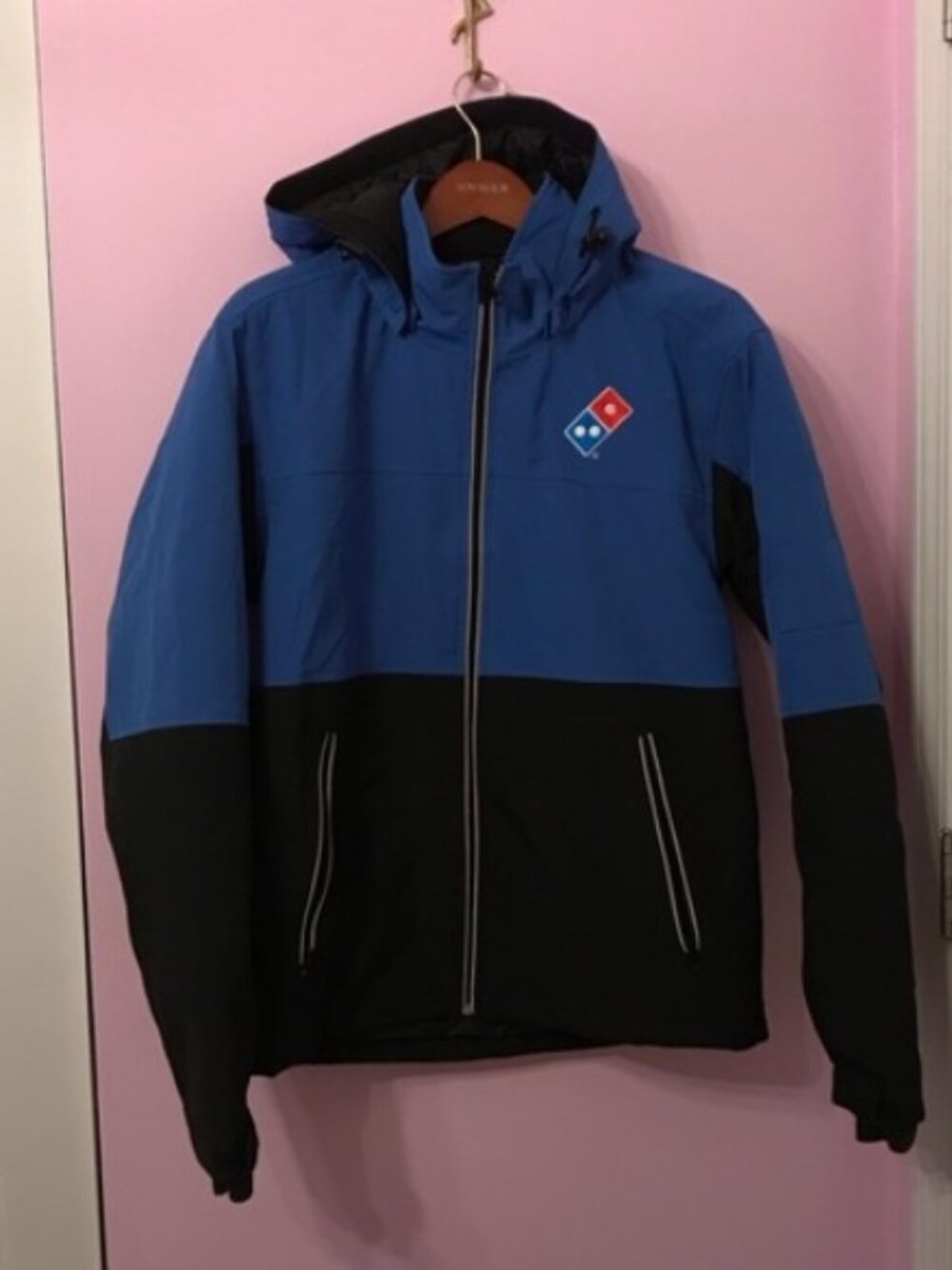 Domino's Pizza Employee Uniform Winter Jacket.